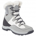 Jack Wolfskin Śniegowce Aspen Mid Texapore (wodoodporne) białe/szare damskie